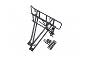 27\" 700C Black Aluminium Adjustable Carrier Bicycle Pannier Rack for LEB37TPV67B, LEB37H27A, LEB37V27B and more