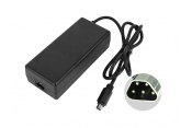 42V 2A Trapezoid 5 pin charger for e-bikes fitted with Joycube, Phylion 36V Lithium Batteries