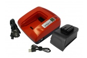 Battery Charger for MILWAUKEE 48-11-2200, 48-11-2230, 48-11-2232, 48-11-1000, 48-11-1014, 48-11-1024, 48-11-1900, 48-11-1950, 48-11-1960, 48-11-1967, 48-11-1970, 48 11 2050