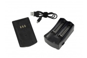 Battery Charger for FLASHLIGHT 14500, 16340, 16500, 18650 battery