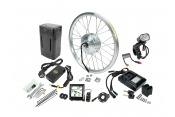 DIY Conversion Kit for Brompton Folding Bike, 36V 8.7Ah/313.2Wh 75mm mini hub in 16x13/8\" wheel