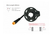 External Speed Sensor Left, 3P waterproof male plug, Wire Length: 200 mm Thickness: 3.5 mm