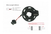 External Speed Sensor Right, 3P Non-waterproof female plug, Wire Length: 300 mm Thickness: 3.5 mm