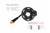 External Speed Sensor Right, 3P waterproof male plug, Wire Length: 200 mm Thickness: 3.5 mm