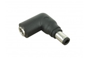 C13 DC Power Connector Plug Tip - 6.5 x 3.0mm Male Connector with 5.5 x 2.5mm Female Jack
