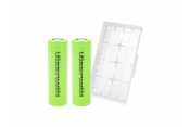 2x 2900mAh 18650 Rechargeable Battery Cells
